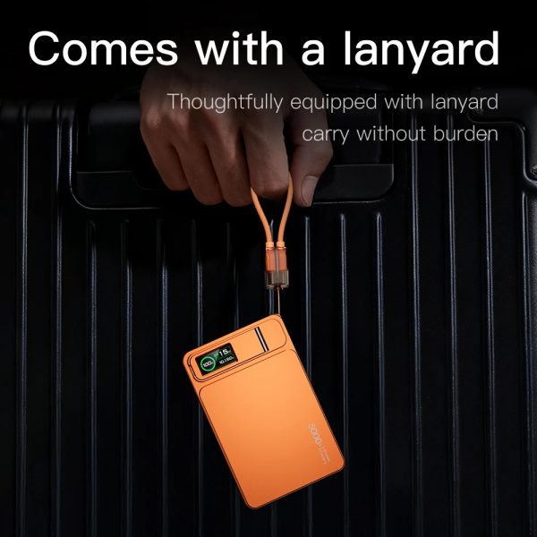 10000mAh Slim MagSafe-Compatible Magnetic Wireless Power Bank 20W