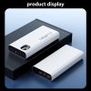140W Large Capacity Super Fast Charging Power Bank with Digital Display