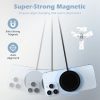 25W Magnetic Wireless Charger with USB-C Adapter Dock