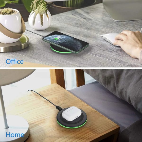 30W Wireless Charging Pad with Induction Fast Charging