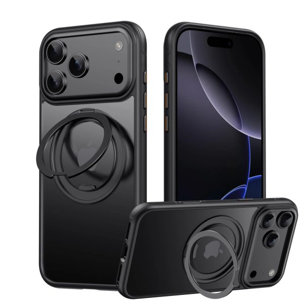 360° Rotating Stand Magnetic MagSafe Phone Case with Torque-Sound Hinge