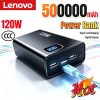 High Capacity Power Bank 120W Super Fast Charging with Digital Display