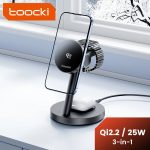 Qi2 25W 3-in-1 MagSafe-Style Wireless Charging Stand